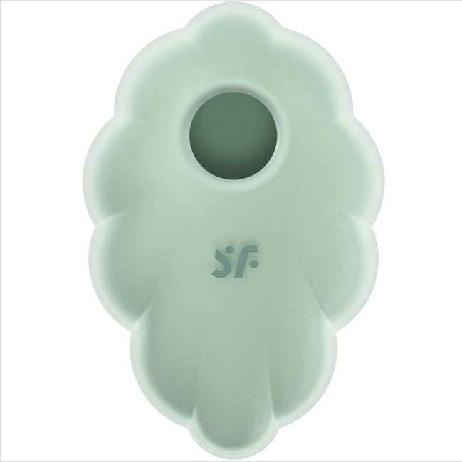 SATISFYER - CLOUD DANCER GREEN AIR PULSE Sensory Device