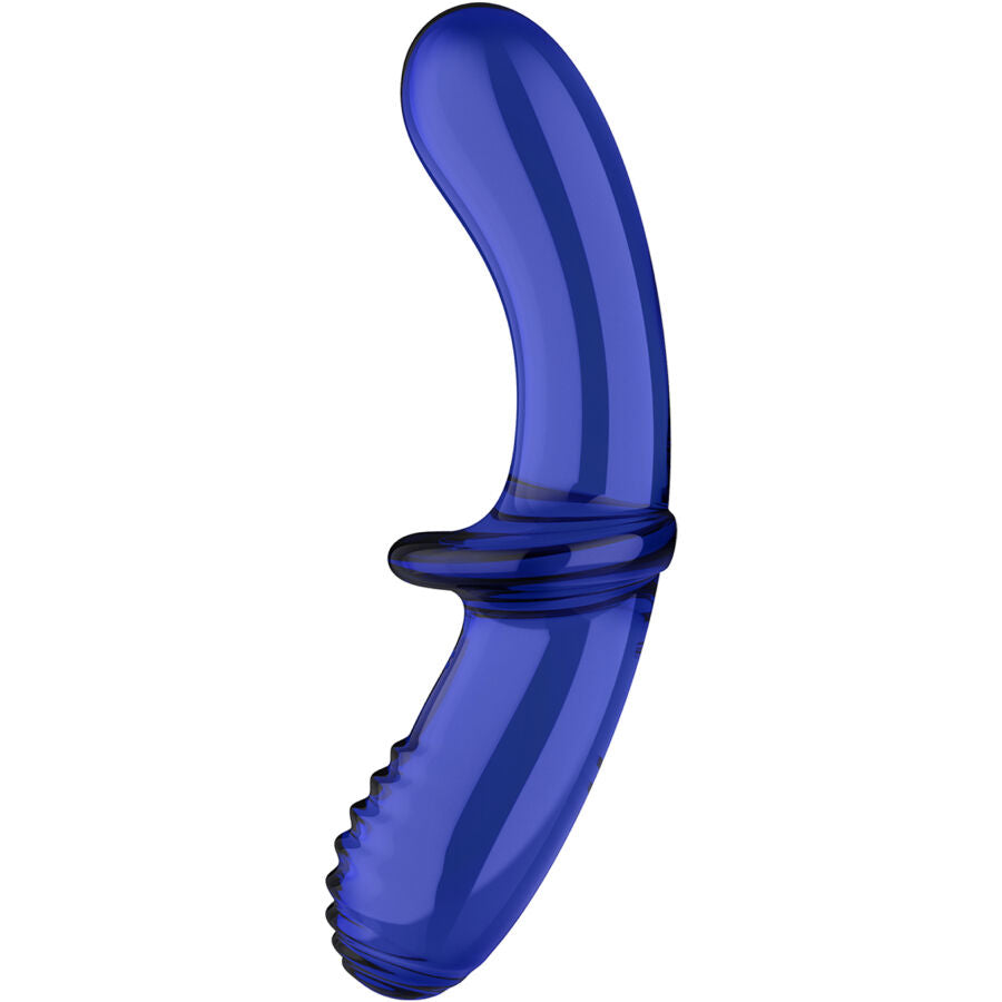 SATISFYER - DOUBLE CRYSTAL Wellness Device TRANSPARENT