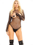 LEG AVENUE - BODY OHNE SCHRITT UND MIT OFFENEN CUPS