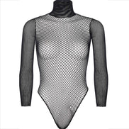 LEG AVENUE - TEDDY HIGH NECK