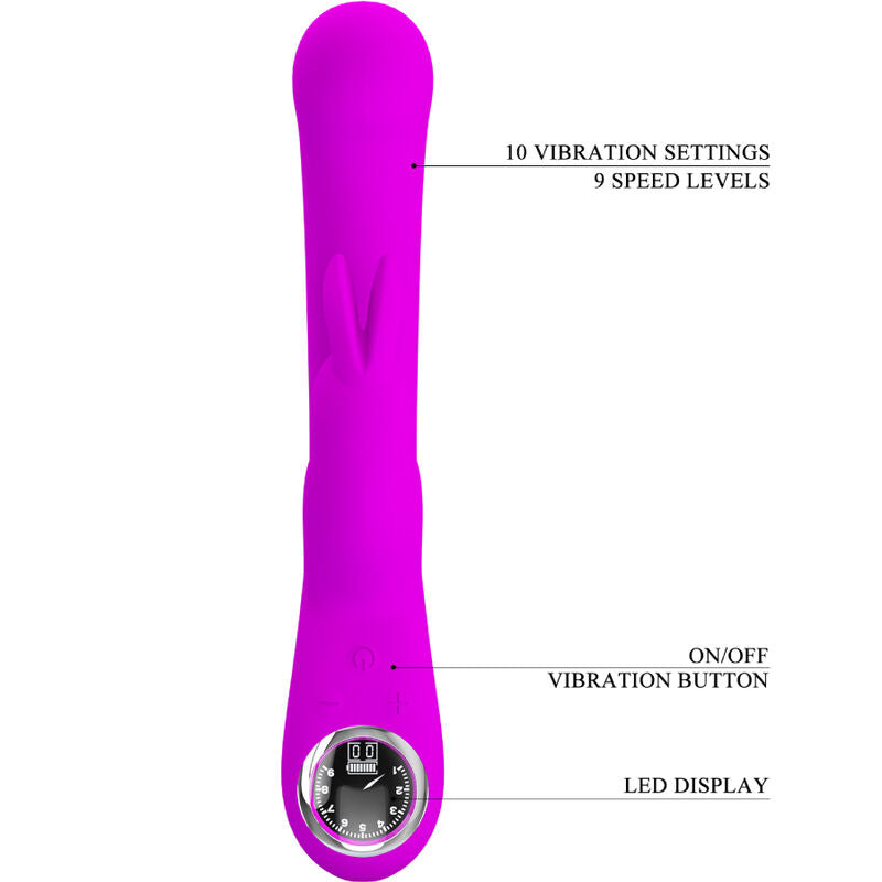 PRETTY LOVE - LAMAR RABBIT Sensory Device & VIOLET G-SPOT