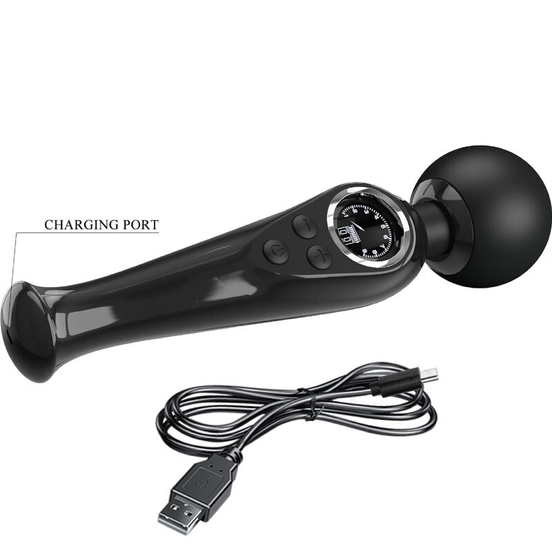 PRETTY LOVE - SKYLER Sensory Device WAND BLACK
