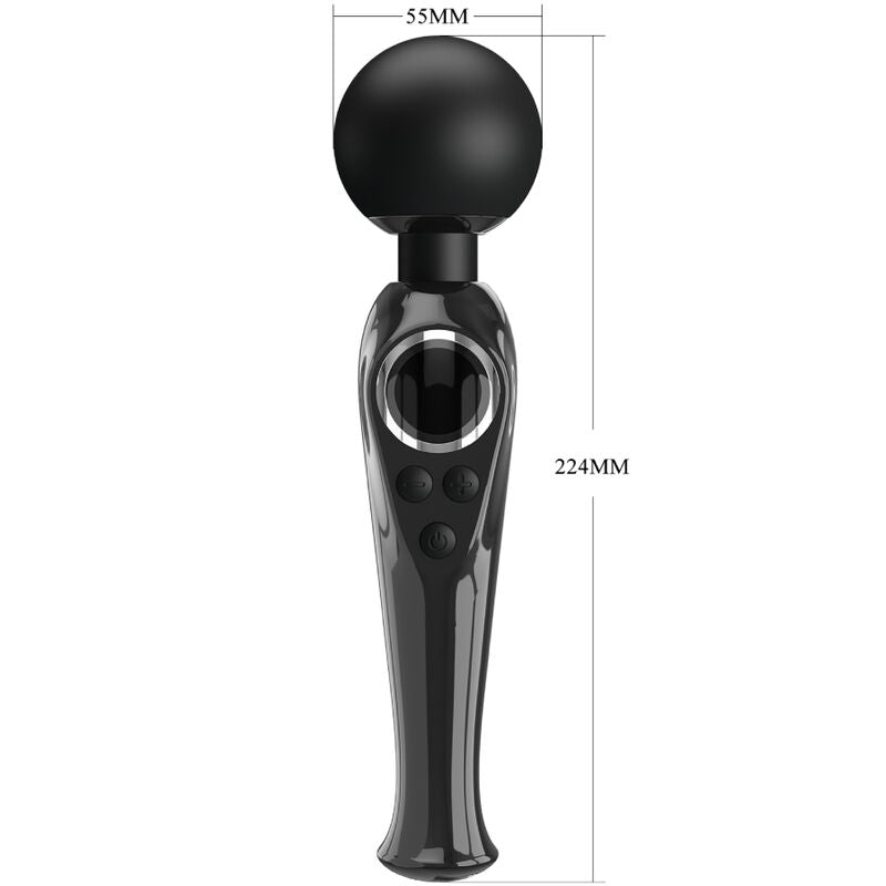 PRETTY LOVE - SKYLER Sensory Device WAND BLACK