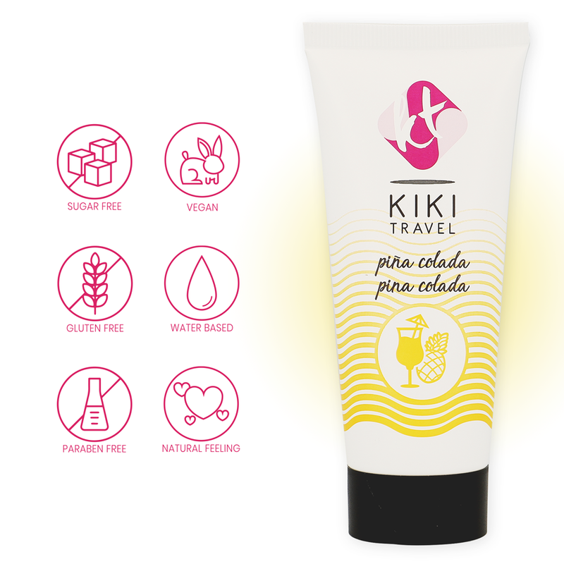 KIKÍ TRAVEL - PIÑA COLADA GLEITMITTEL 50 ML