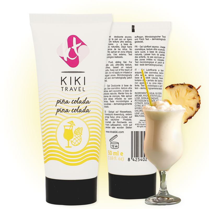 KIKÍ TRAVEL - PIÑA COLADA GLEITMITTEL 50 ML