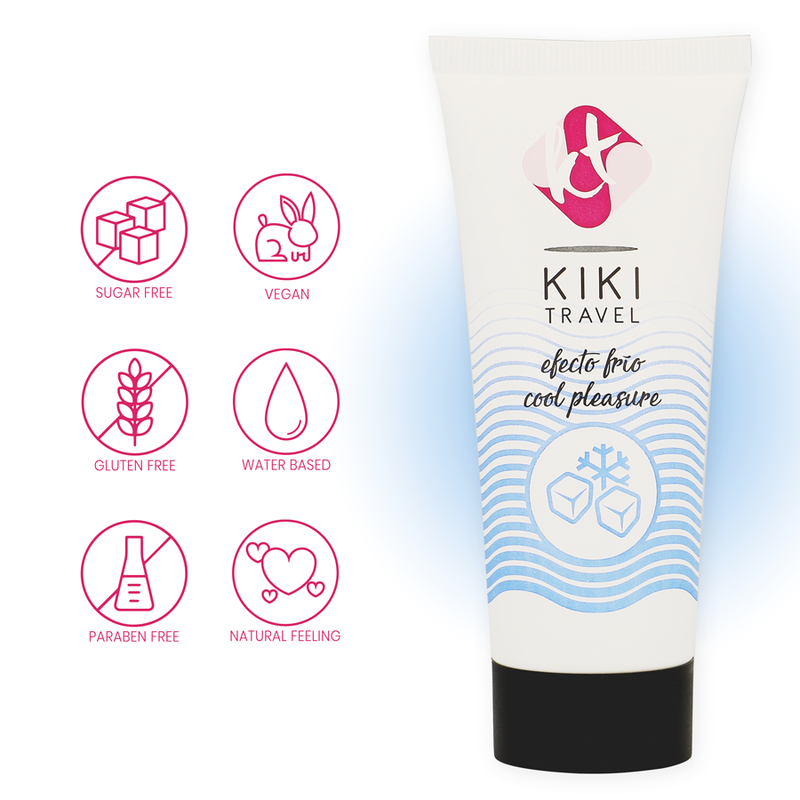 KIKÍ TRAVEL - GLEITMITTEL MIT KÜHLWIRKUNG 50 ML