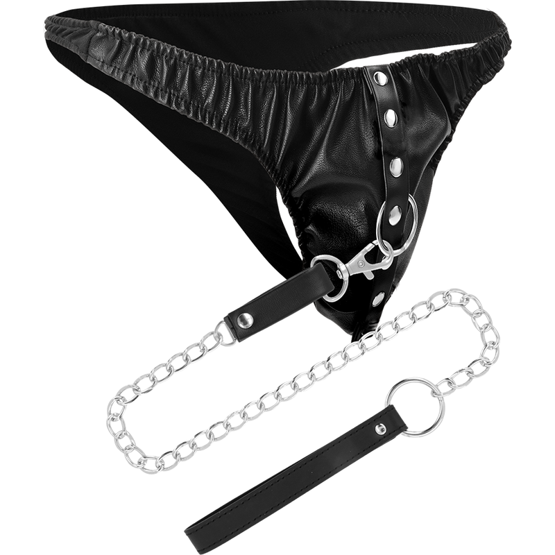 DARKNESS - SUBMISSION TANGAS MIT METALLKETTE