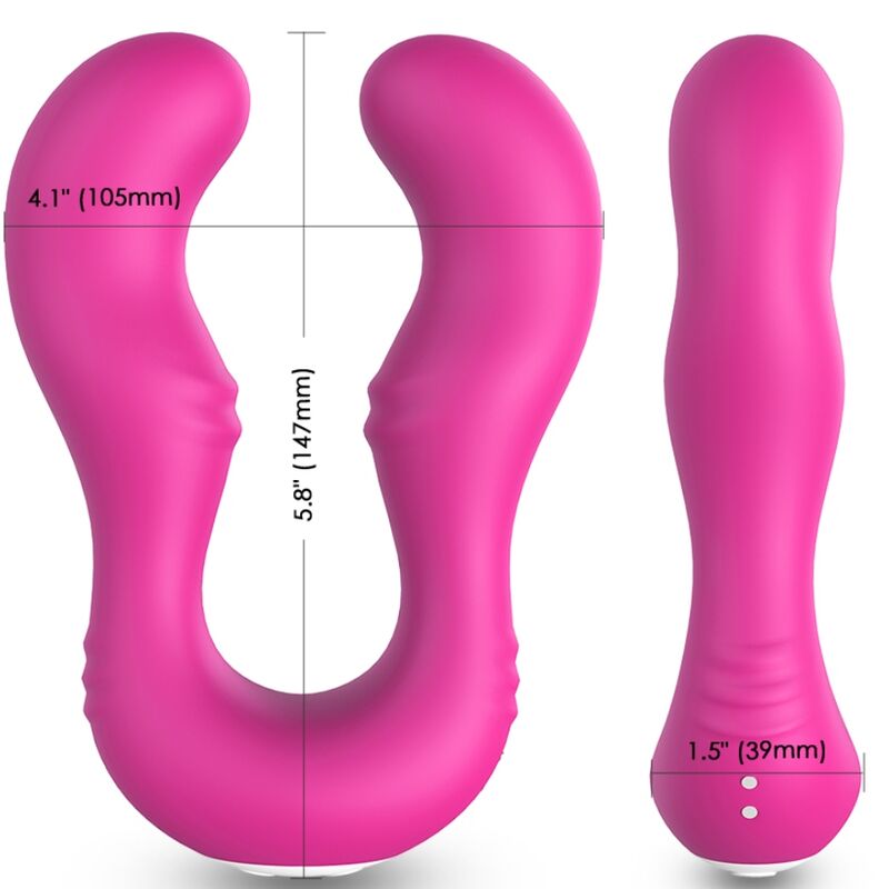 ARMONY - SERAPH Sensorisches Gerät DOPPELTE FERNBEDIENUNG FUCHSIA