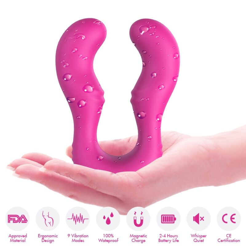 ARMONY - SERAPH Sensorisches Gerät DOPPELTE FERNBEDIENUNG FUCHSIA