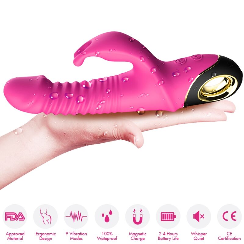 ARMONY - ZING Wellness-Gerät Sensorisches Gerät RABBIT FUCHSIA