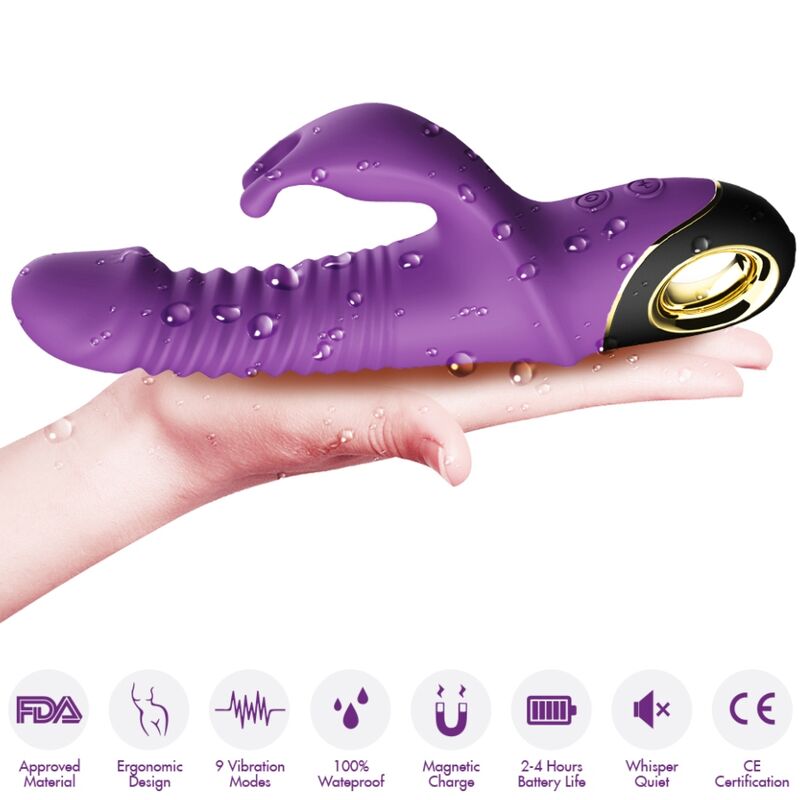 ARMONY - ZING Wellness Device Sensory Device RABBIT PURPLE