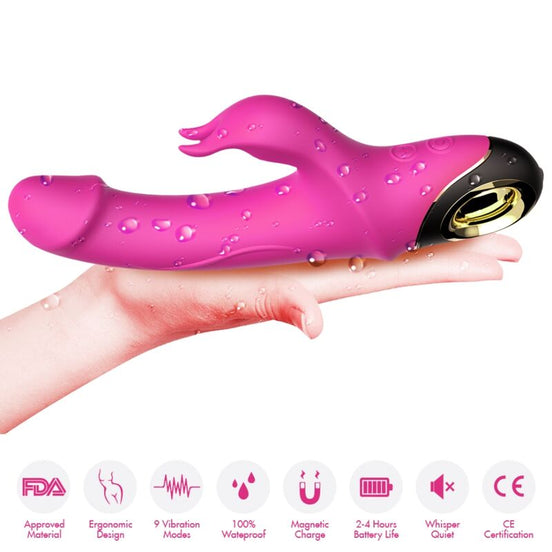 ARMONY - METEROR Wellnessgerät Sensorisches Gerät HASE ROTATOR FUCHSIA
