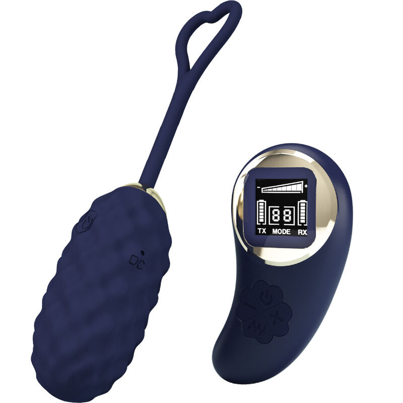 PRETTY LOVE - VIVIAN BLUE VIBRIERENDES EI MIT FERNBEDIENUNG