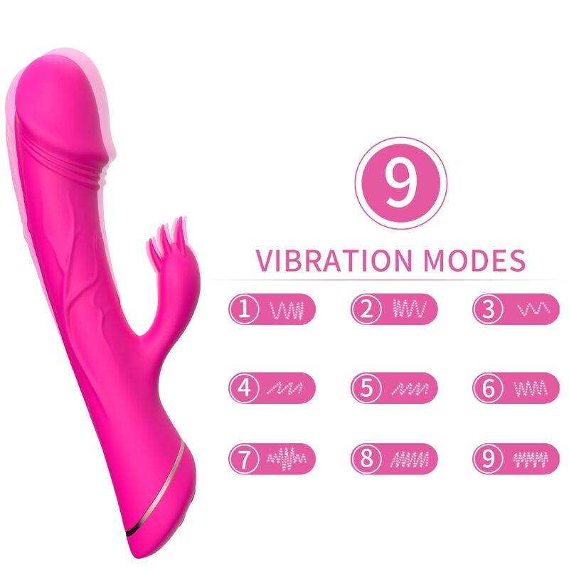 ARMONY - Wellness Device Sensory Device RABBIT SILICONE FUCHSIA
