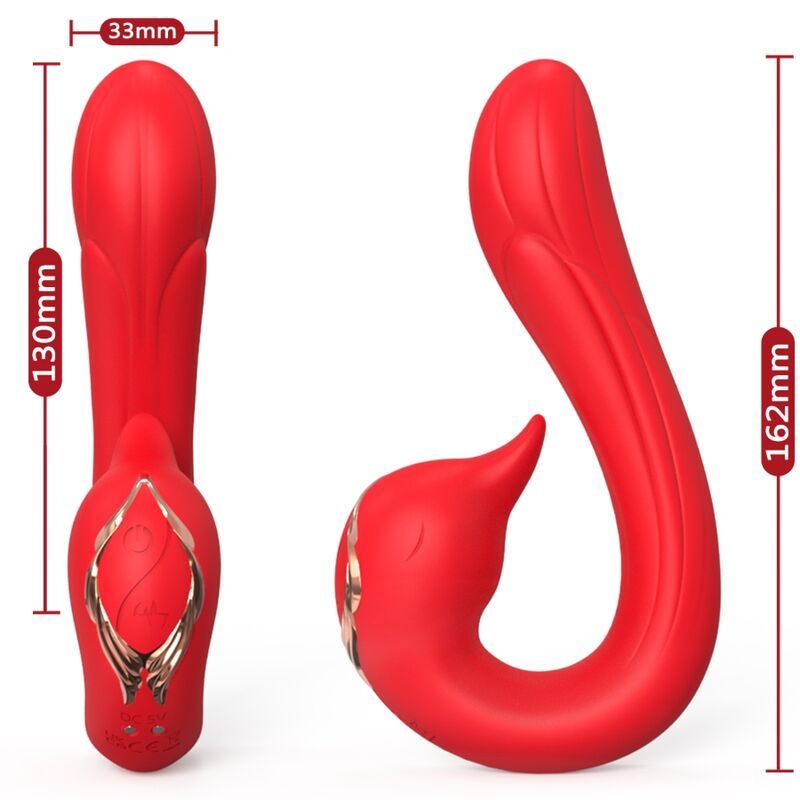 ARMONY - DELFIN Sensory Device MULTIPOSITION & HEAT EFFECT RED