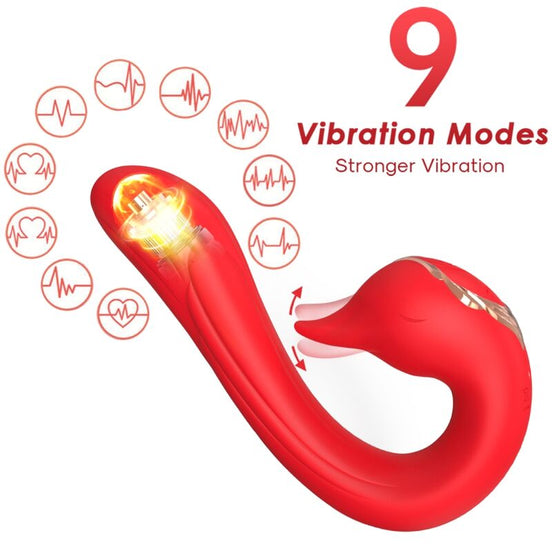 ARMONY - DELFIN Sensory Device MULTIPOSITION & HEAT EFFECT RED