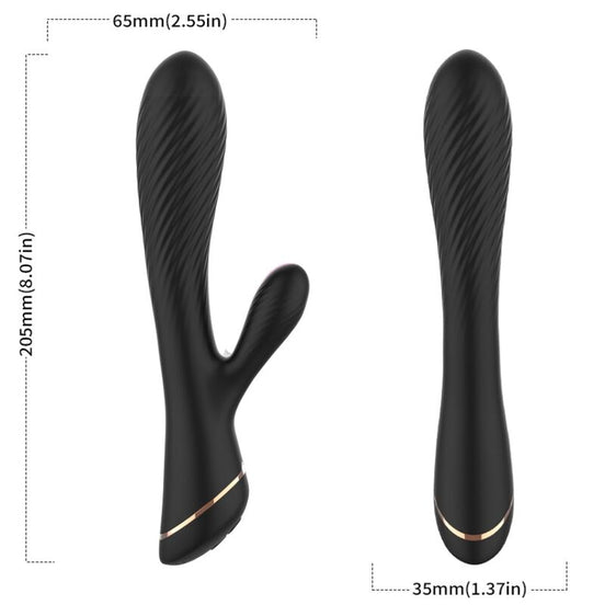 ARMONY - Sensory Device RABBIT SILICONE BLACK