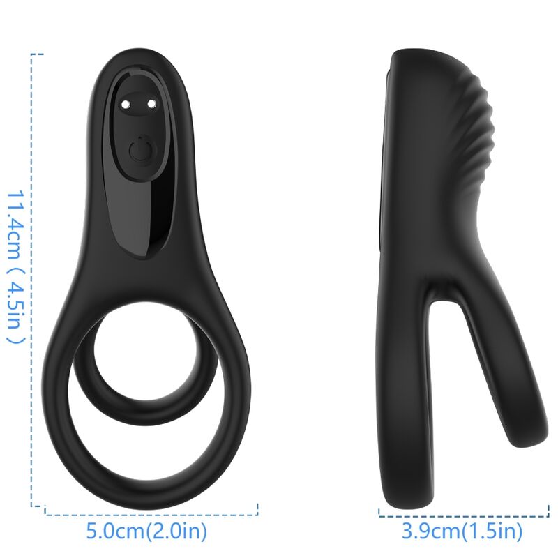ARMONY - DOUBLE RING Sensory Device BLACK