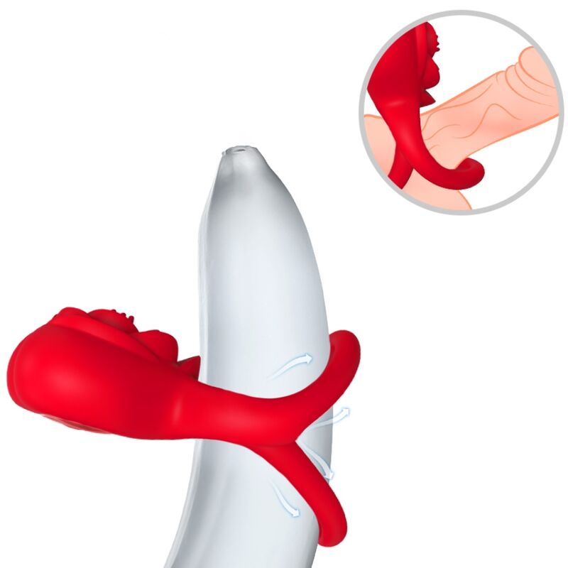 ARMONY - RING Sensory Device HEART RED