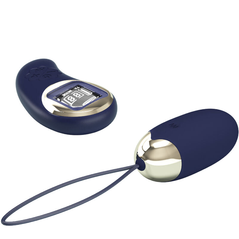 PRETTY LOVE - MINA VIBRIERENDES EI FERNGESTEUERT BLAU