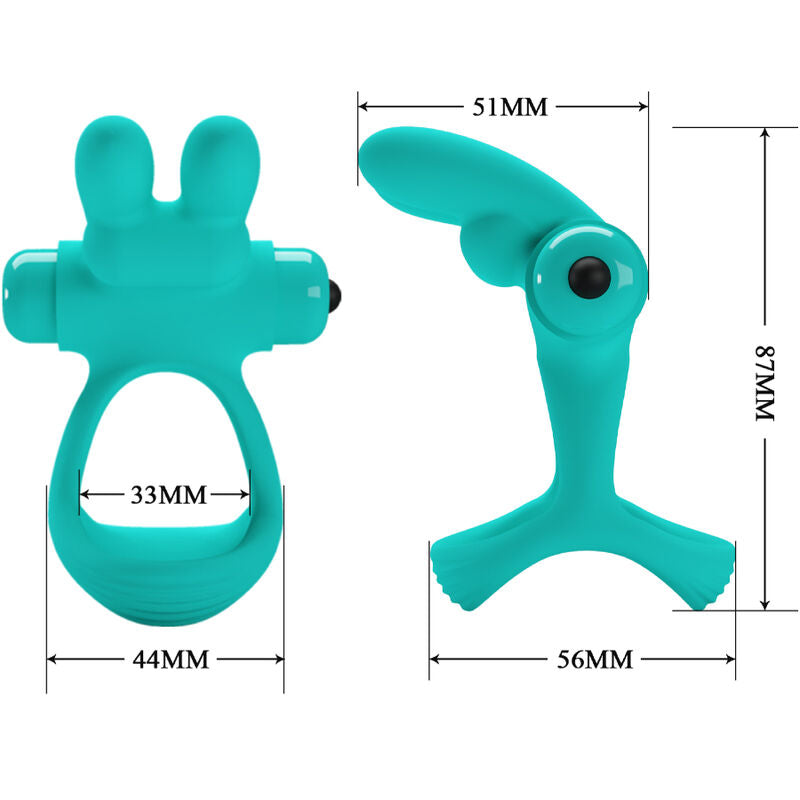 PRETTY LOVE – DANTE GREEN RABBIT Sensory Device RING