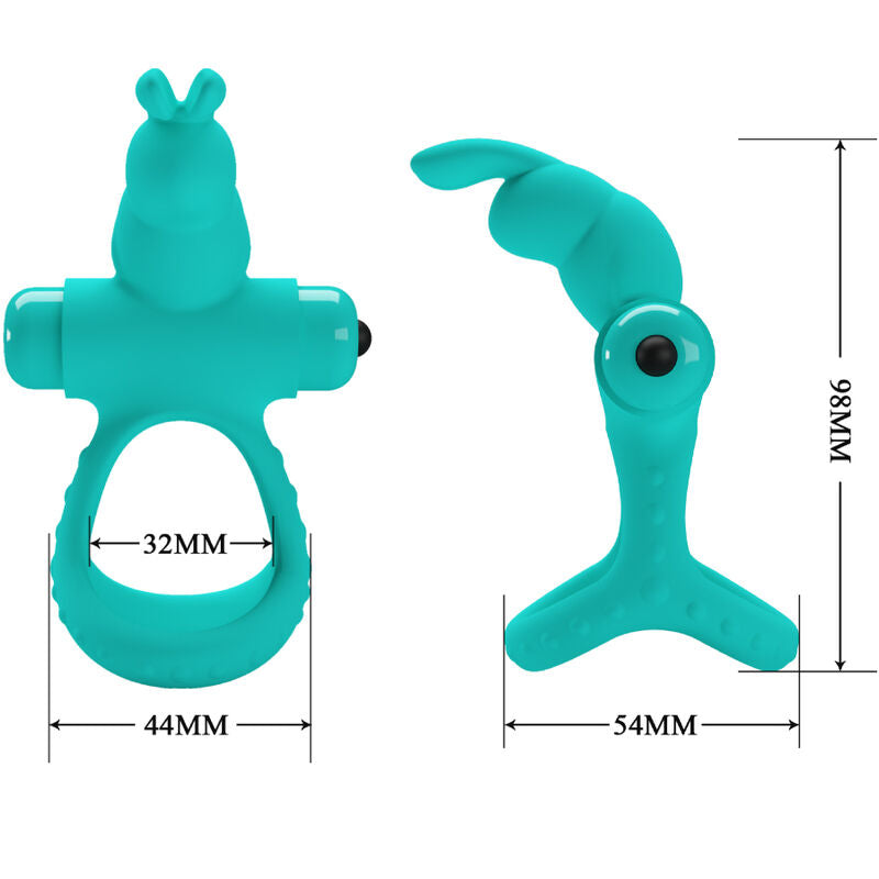 PRETTY LOVE - FIGGY GREEN RABBIT Sensorisches Gerät RING