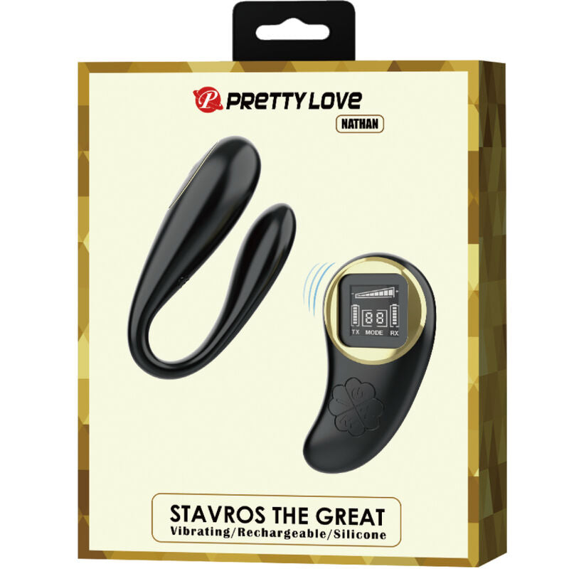 PRETTY LOVE - NATHAN DOUBLE PLEASURE Sensory Device REMOTE CONTROL
