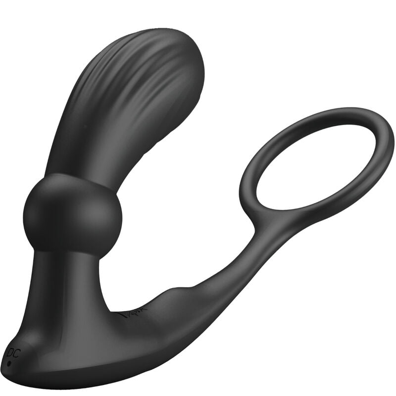 PRETTY LOVE - WARREN BLACK ANAL RING & Sensory Device