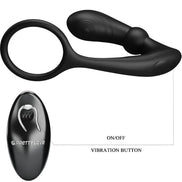 PRETTY LOVE - WARREN BLACK ANAL RING & Sensory Device