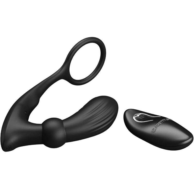 PRETTY LOVE - WARREN BLACK ANAL RING & Sensory Device