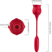 ARMONY - ROSEKNIGHT KLITORISSAUGER & Sensorisches Gerät ROT
