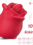 ARMONY - ROSE 10 MODES LICKING CLIT Sensory Device RED