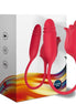 ARMONY - 3-IN-1 PINK, STIMULATOR, SAUGFUNKTION UND AUF- UND ABWÄRTSBEWEGUNG MIT ROTEM SCHWANZ