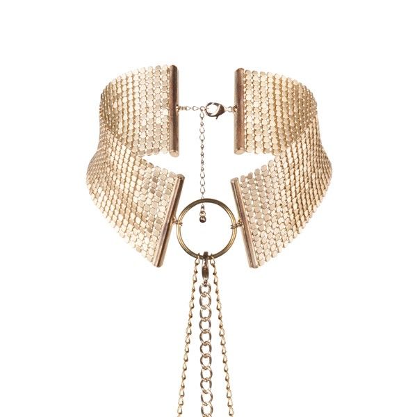 BIJOUX - DÉSIR MÉTALLIQUE GOLDENE METALLHALSKETTE
