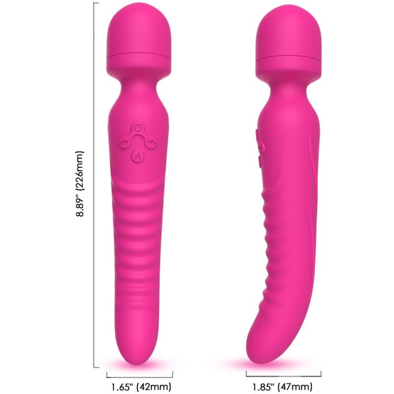 ARMONY - MISSION MASSAGER & Sensorisches Gerät WÄRMEWIRKUNG FUCHSIA