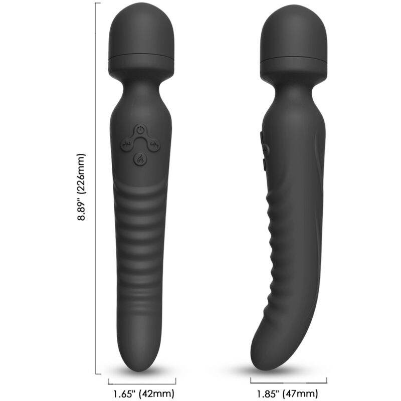 ARMONY – MISSION MASSAGER & Sensorikgerät WÄRMEEFFEKT SCHWARZ
