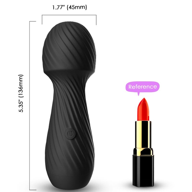 ARMONY - DAZZLE MASSAGER & Sensorisches Gerät KLEIN SCHWARZ