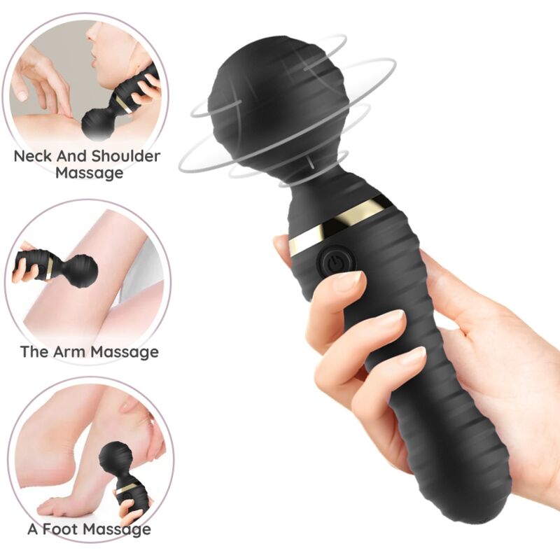 ARMONY - FREEDO MASSAGEGERÄT & sensorisches Gerät KLEIN SCHWARZ