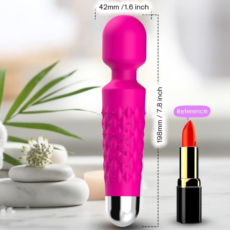 ARMONY - POSTMAN MASSAGER & Sensorisches Gerät SUPER FLEXIBLER KOPF FUCHSIA