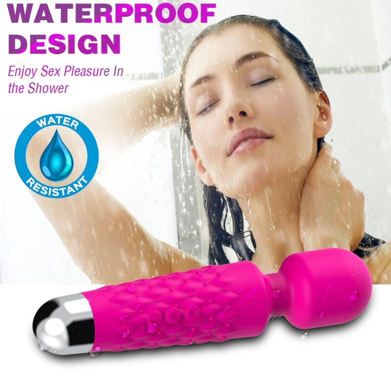 ARMONY - POSTMAN MASSAGER & Sensorisches Gerät SUPER FLEXIBLER KOPF FUCHSIA