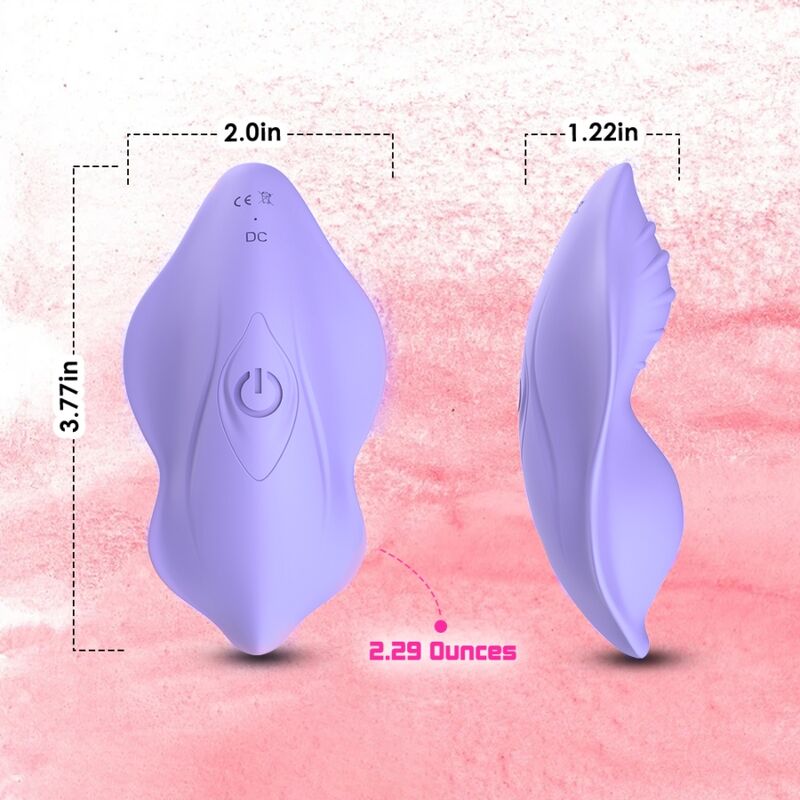 ARMONY - WHISPER WEARABLE PANTIES Sensory Device REMOTE CONTROL PURPLE