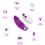 ARMONY - HONEYBEE WEARABLE PANTIES Sensory Device G-SPOT REMOTE CONTROL PURPLE