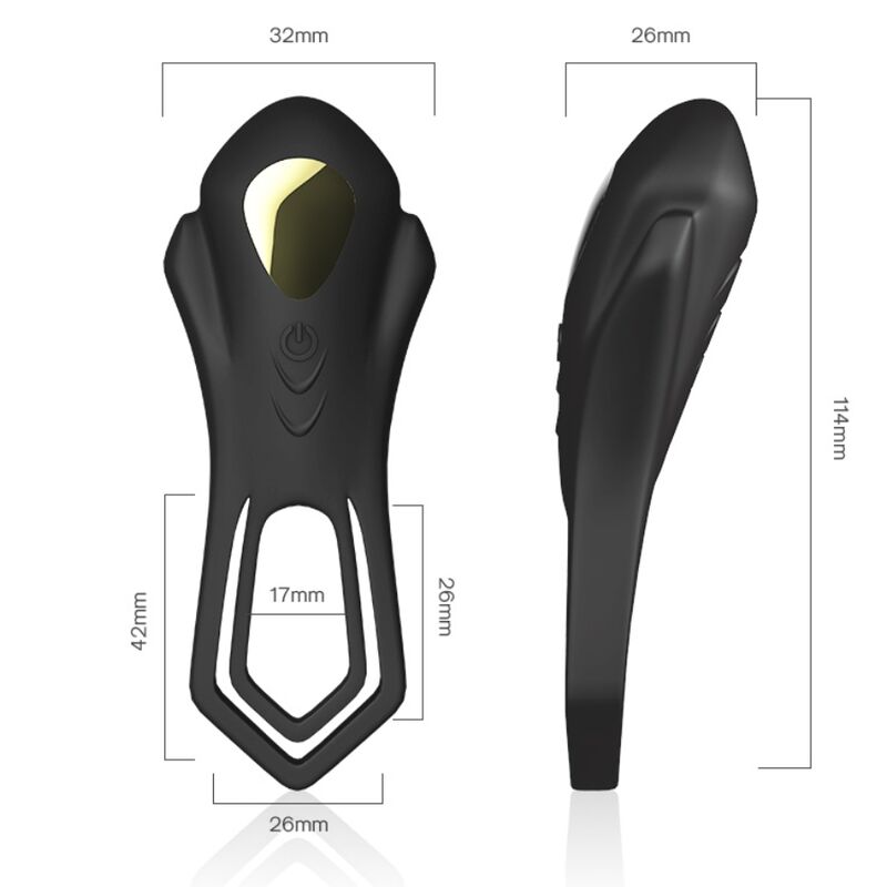 ARMONY - ROADSTER Sensory Device DOUBLE RING REMOTE CONTROL BLACK