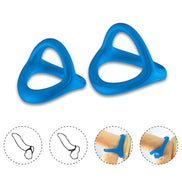 ARMONY - TRESOR DOPPEL SILIKONRING BLAU