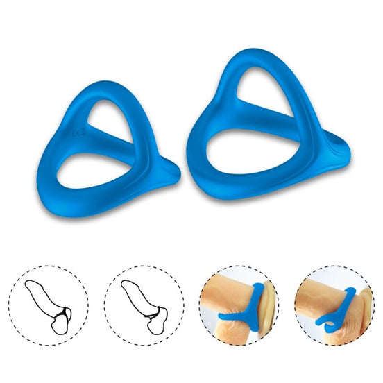 ARMONY - TRESOR DOPPEL SILIKONRING BLAU