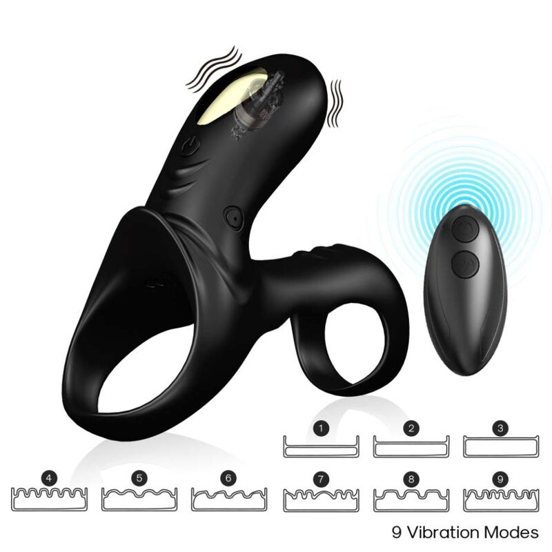 ARMONY - RANGER DOUBLE Sensorgerät RING FÜR PAARE SCHWARZ