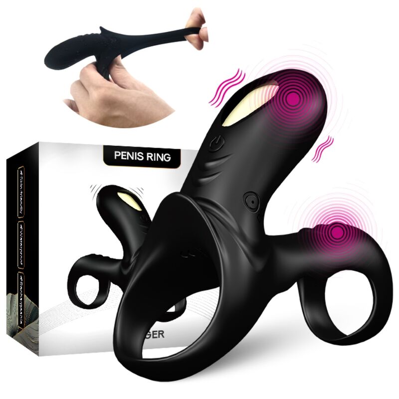 ARMONY - RANGER DOUBLE Sensorgerät RING FÜR PAARE SCHWARZ