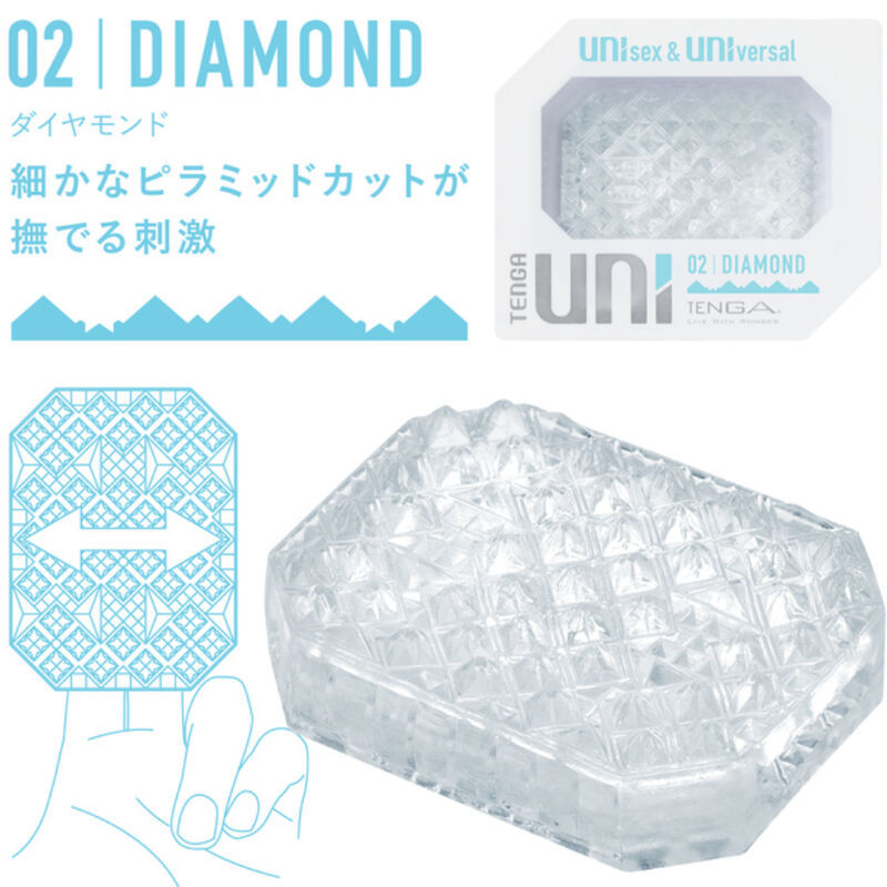 TENGA - UNI VARIETY MASTURBATOR THIMBLE PACK 4 EINHEITEN
