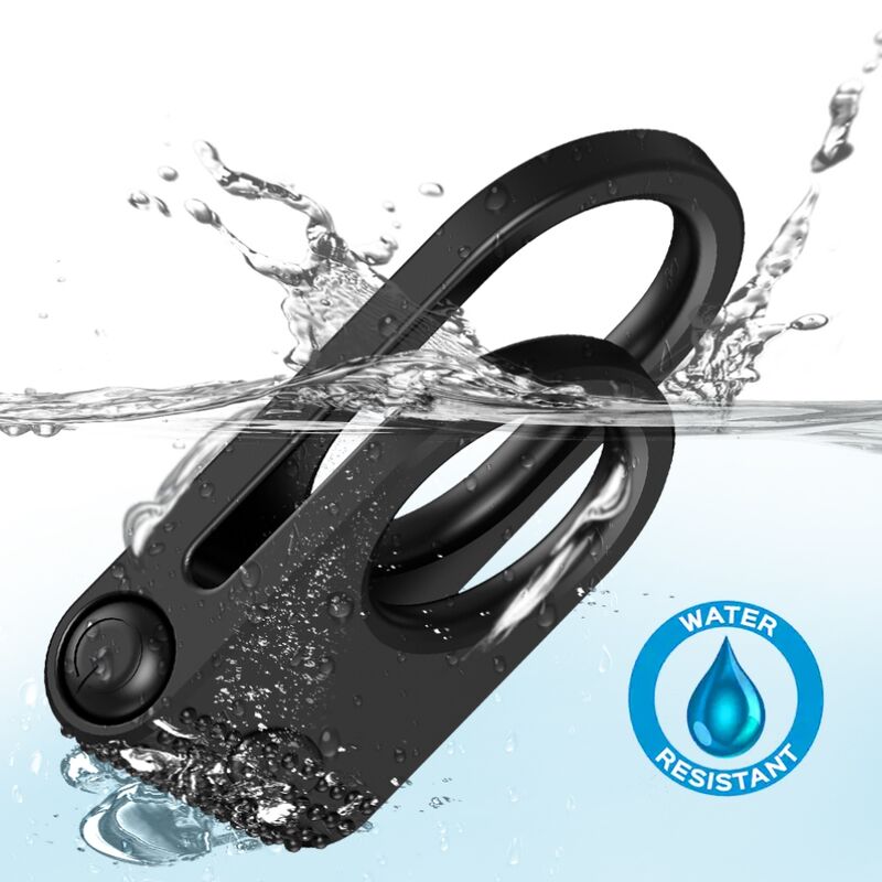 ARMONY - TWINS DOUBLE Sensory Device RING FOR COUPLES BLACK