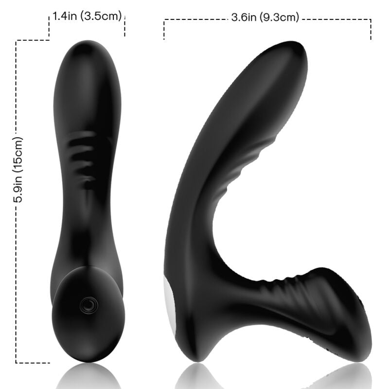 ARMONY - STORM Sensory Device ANAL PROSTATE & PLUG REMOTE CONTROL BLACK